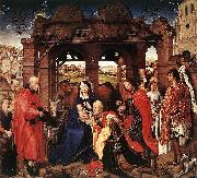 Rogier van der Weyden St Columba Altarpiece oil painting on canvas